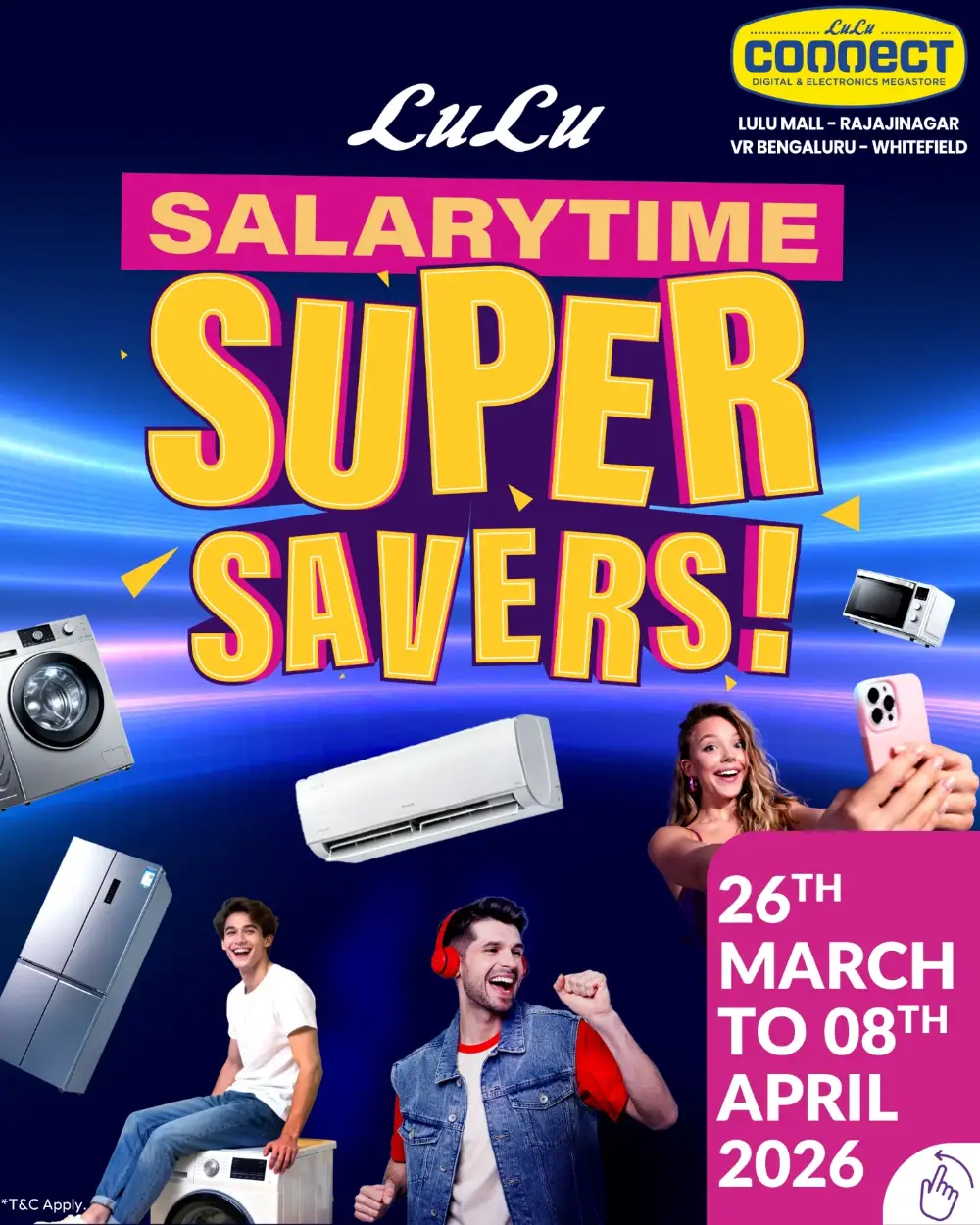 LuLu Connect Bengaluru Salarytime Offers | Ends Wednesday page 1