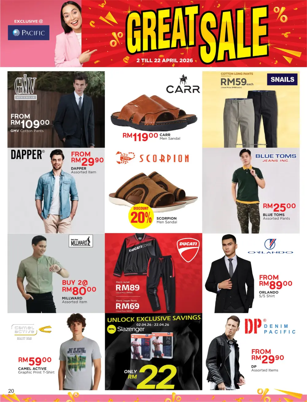 Pacific Malaysia Great Sale | Ends April 22 page 20