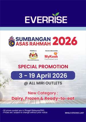 Everrise Miri Special Promotion | Ends 19 Apr flyer cover