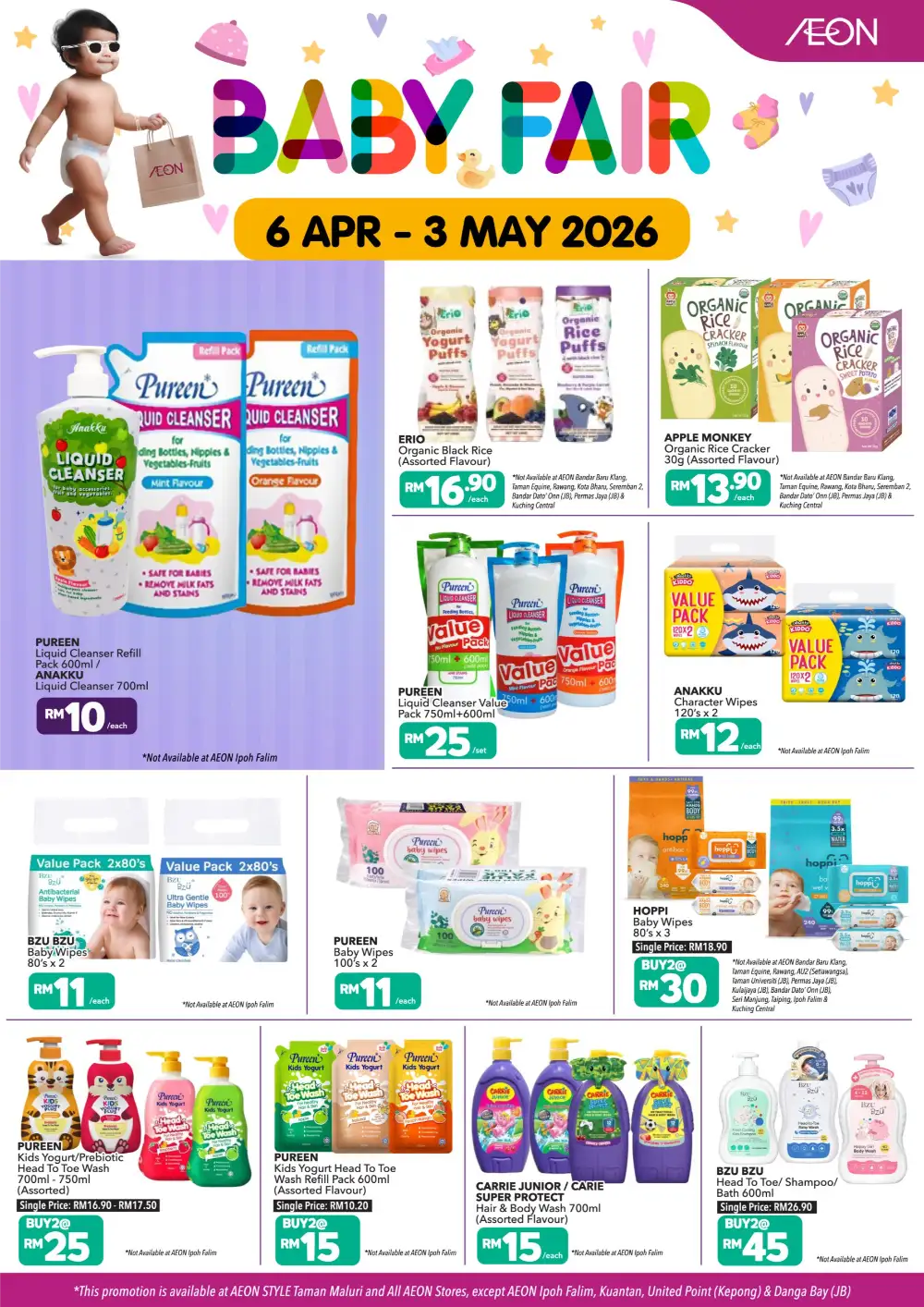 AEON Malaysia Baby Fair 2026 – Big Savings on Essentials page 2