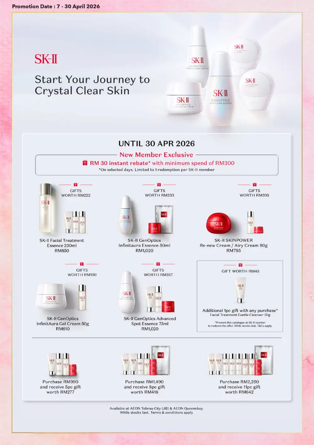 AEON Malaysia Fresh Beauty Picks – Seasonal Glow Deals page 5