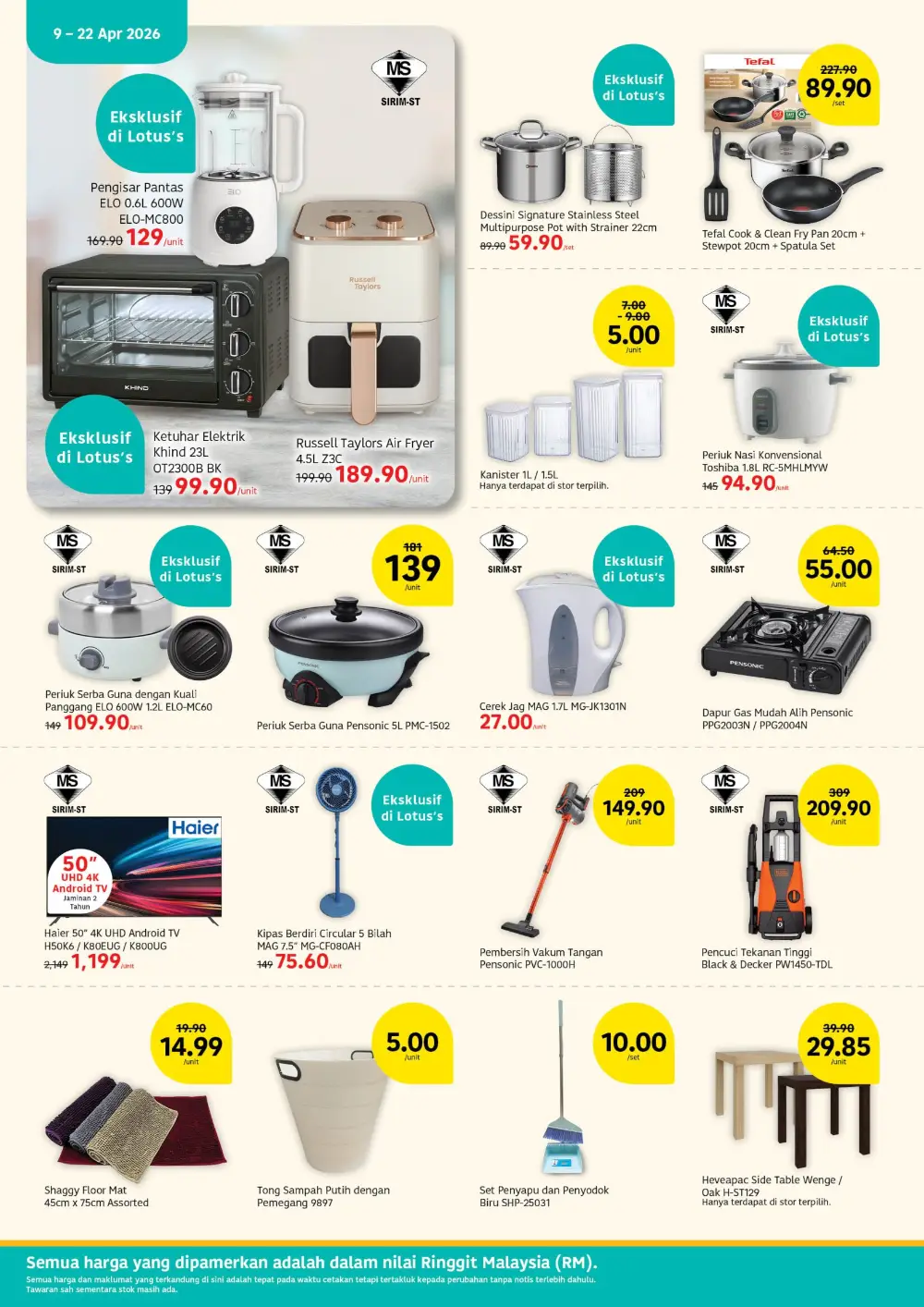 Lotus's Malaysia LotussLebihMurah | Ends 22 Apr page 12