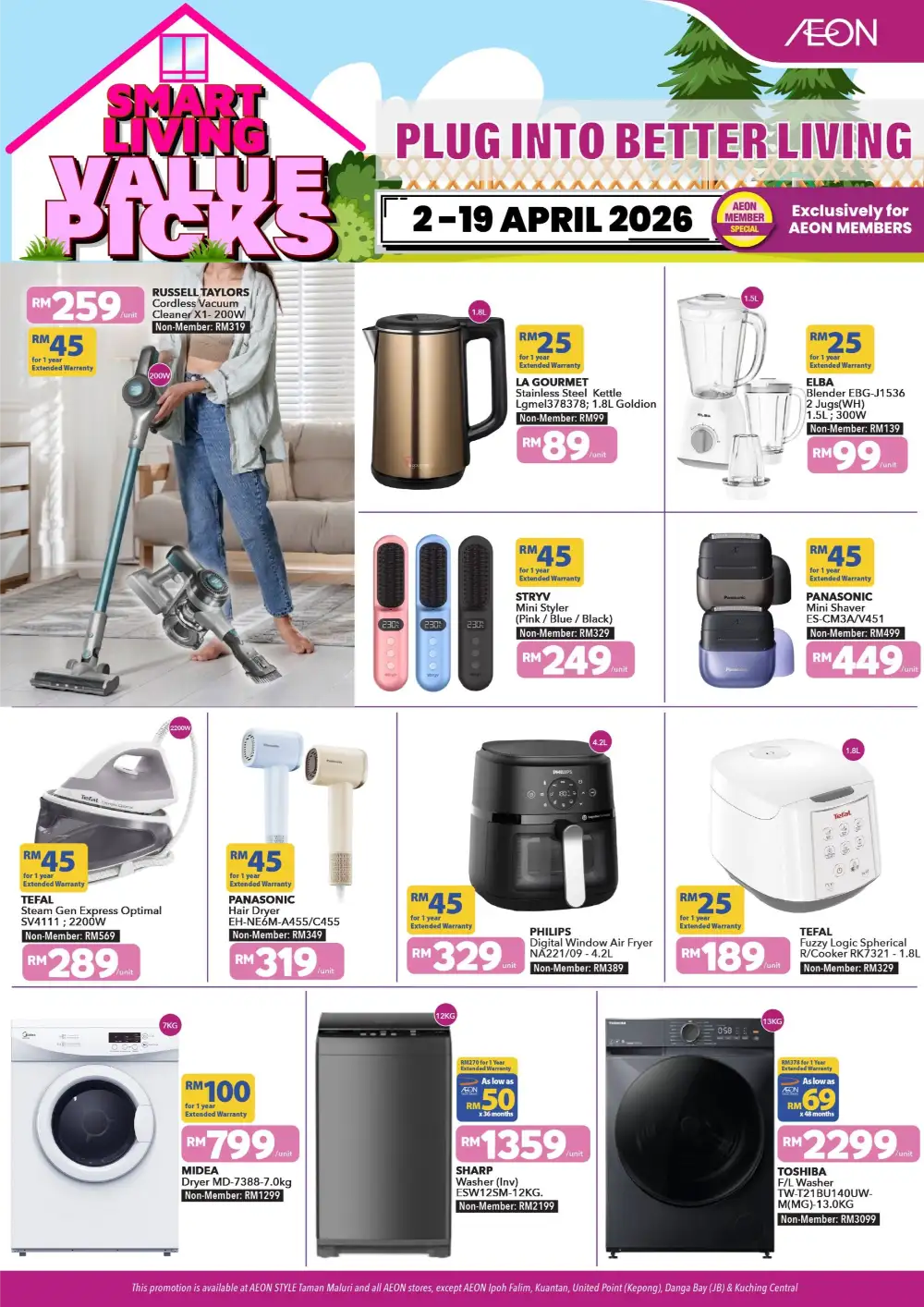 AEON Smart Living Value Picks | Ends 19 Apr page 2