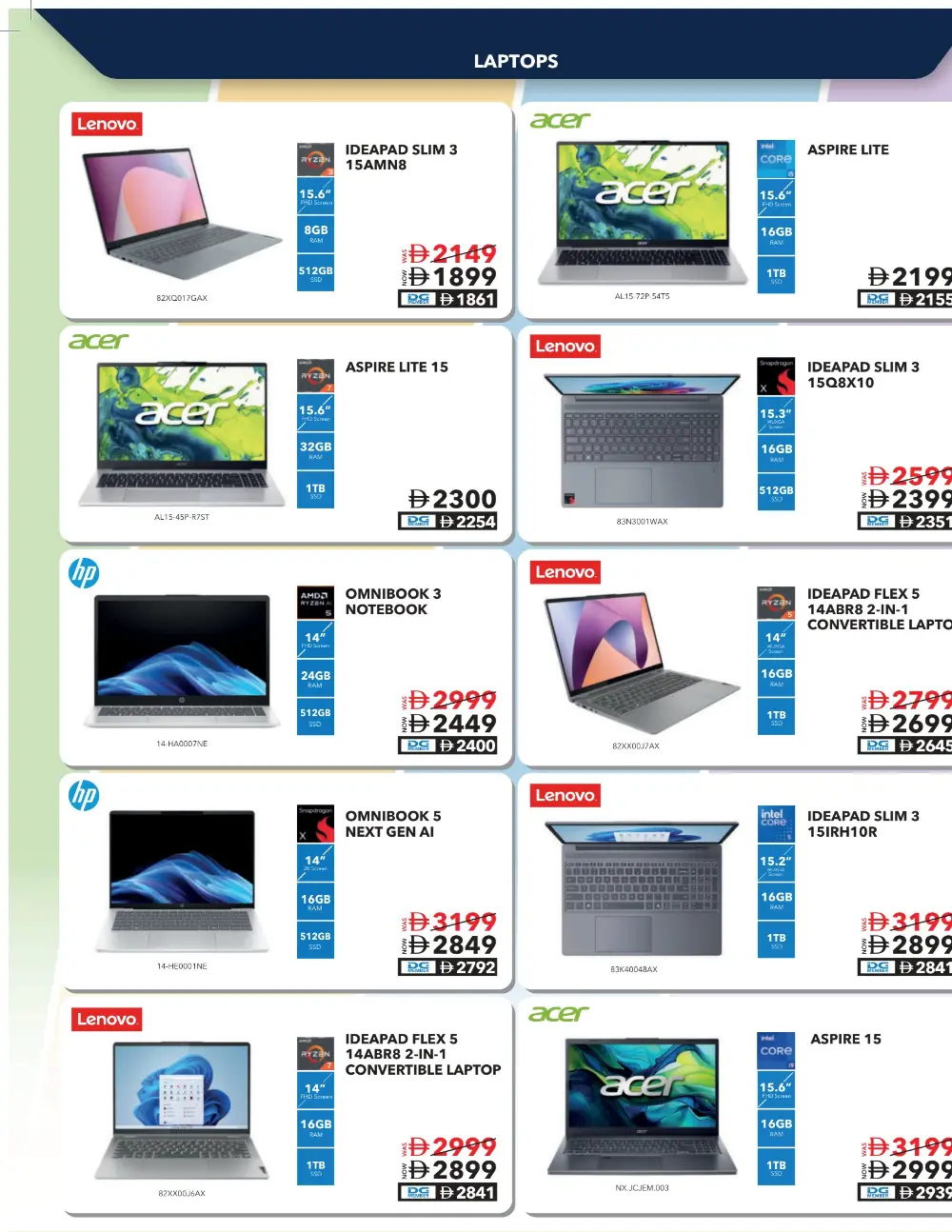 Sharaf DG UAE Tech Essentials Offers page 12