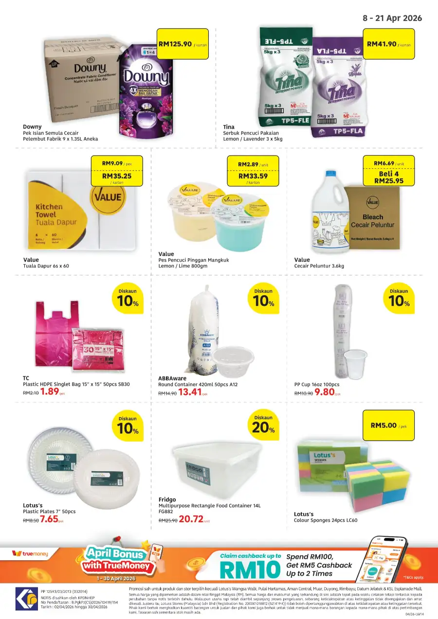 Lotus's Malaysia Wholesale: Beli Lebih Untung Lebih Deals page 6