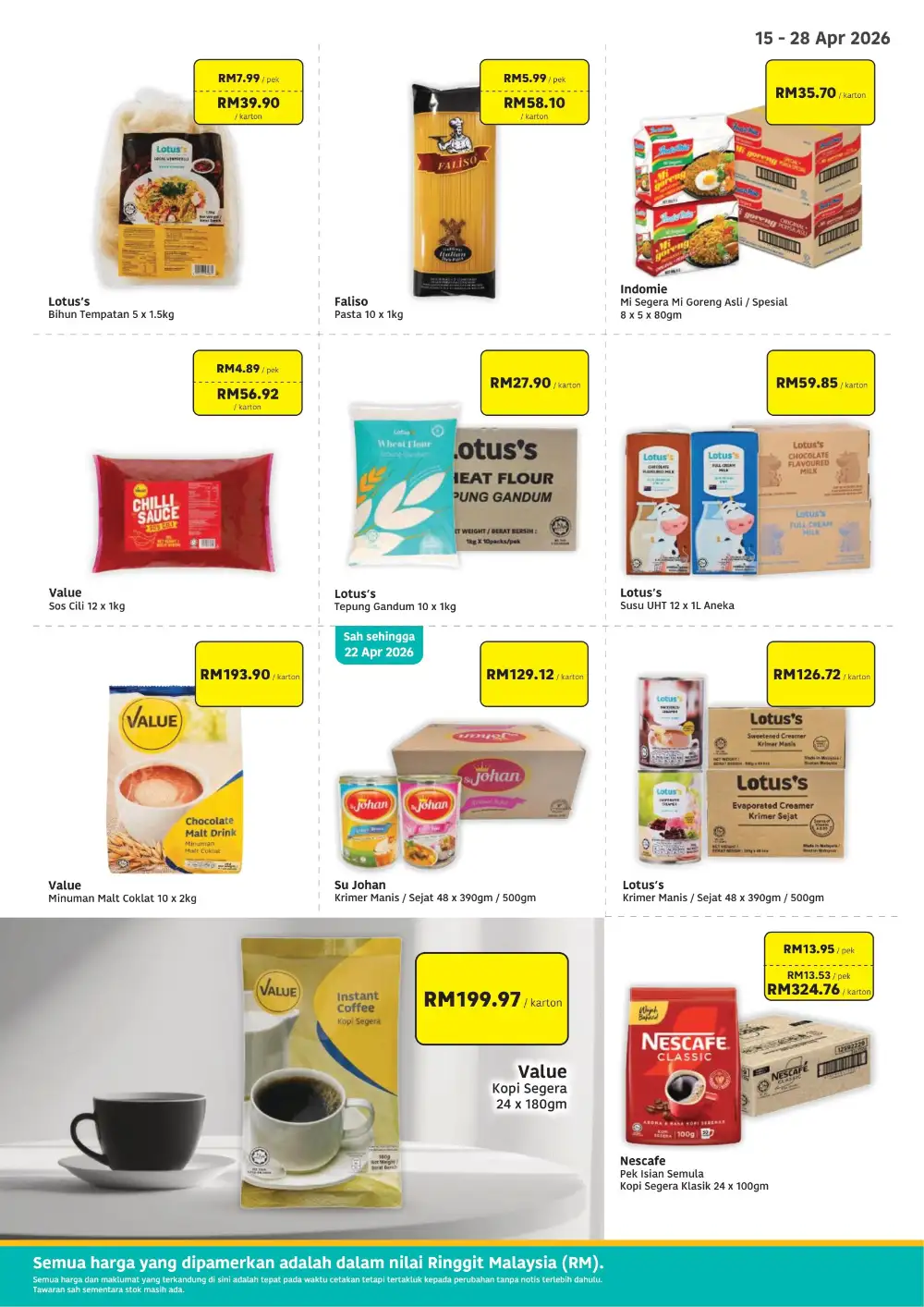 Lotus's Katalog Peniaga | Bulk Deals Ends 28 Apr | Beli Lebih Untung Lebih page 4
