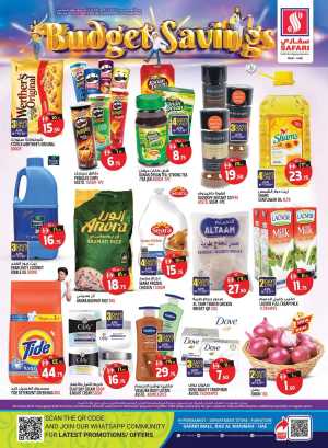 Safari Hypermarket Ras Al Khaimah Budget Savings Offers – Best Deals Apr 16–22 flyer cover