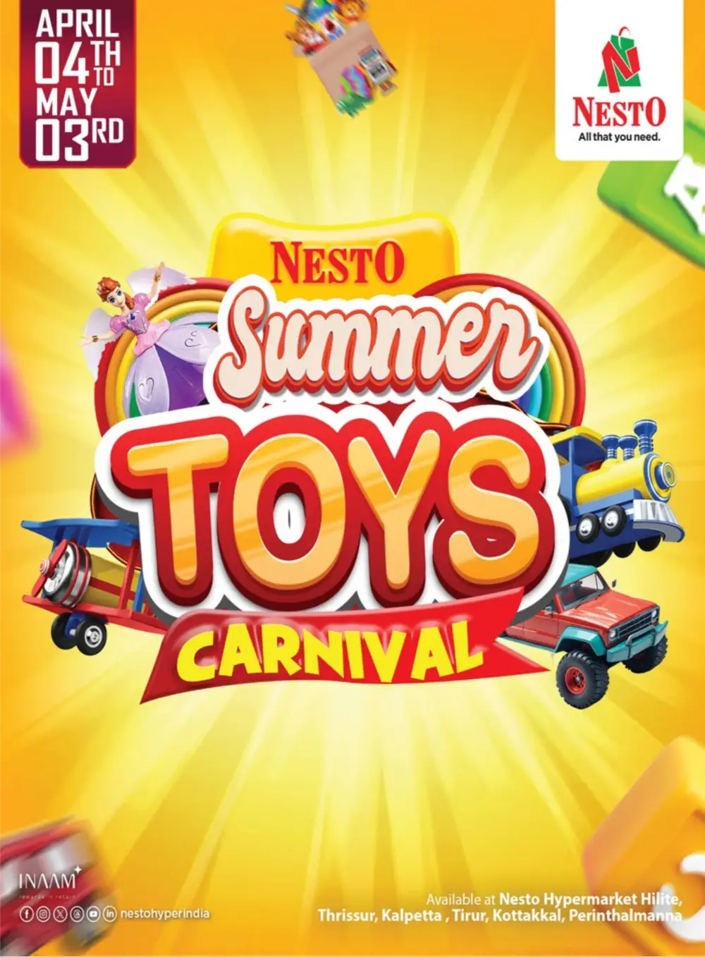 Nesto Hypermarket Thrissur ₹99 Super Deals Sale page 17