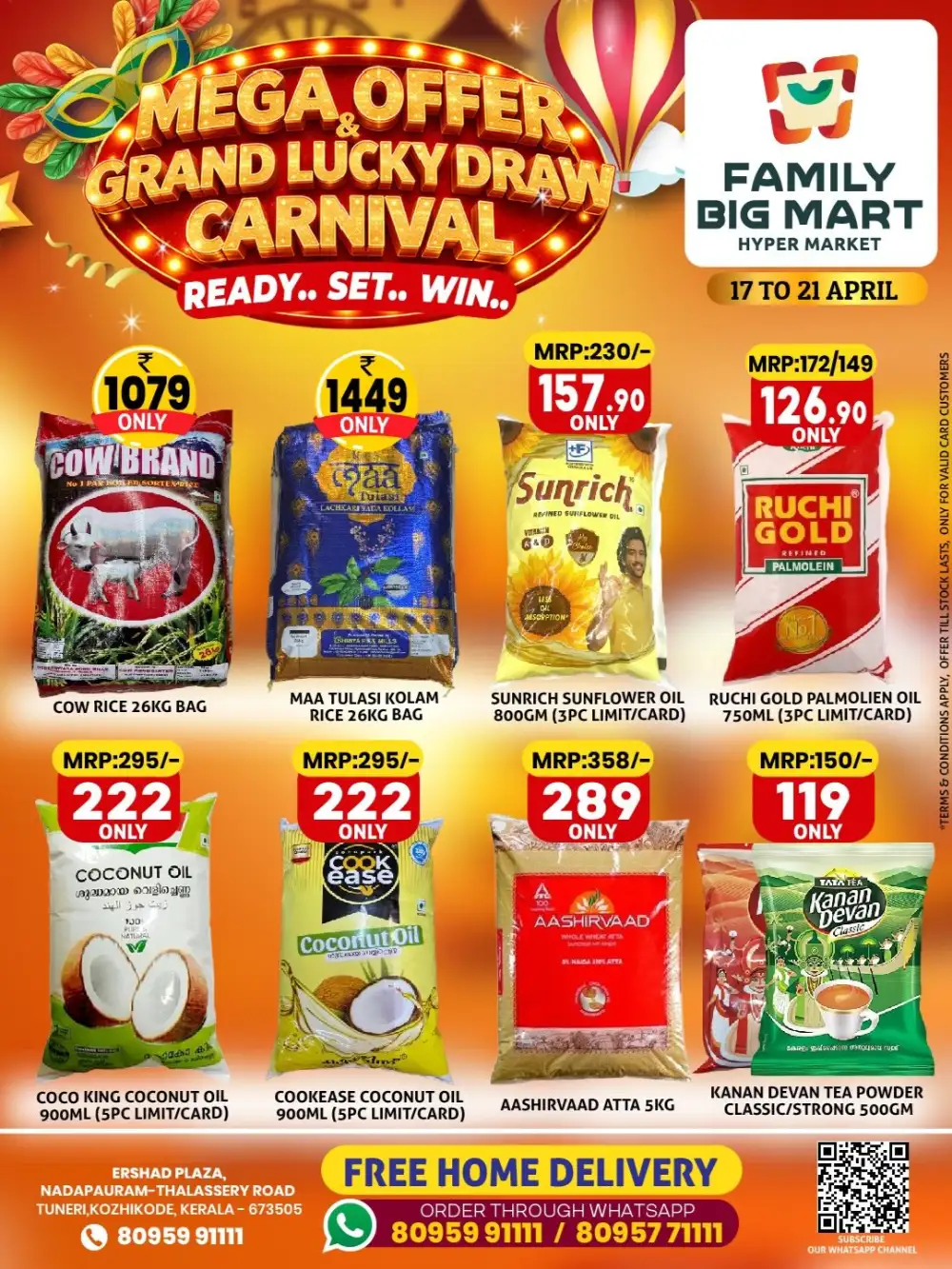 Family Big Mart Kozhikode Mega Offer | Ends Tuesday page 1