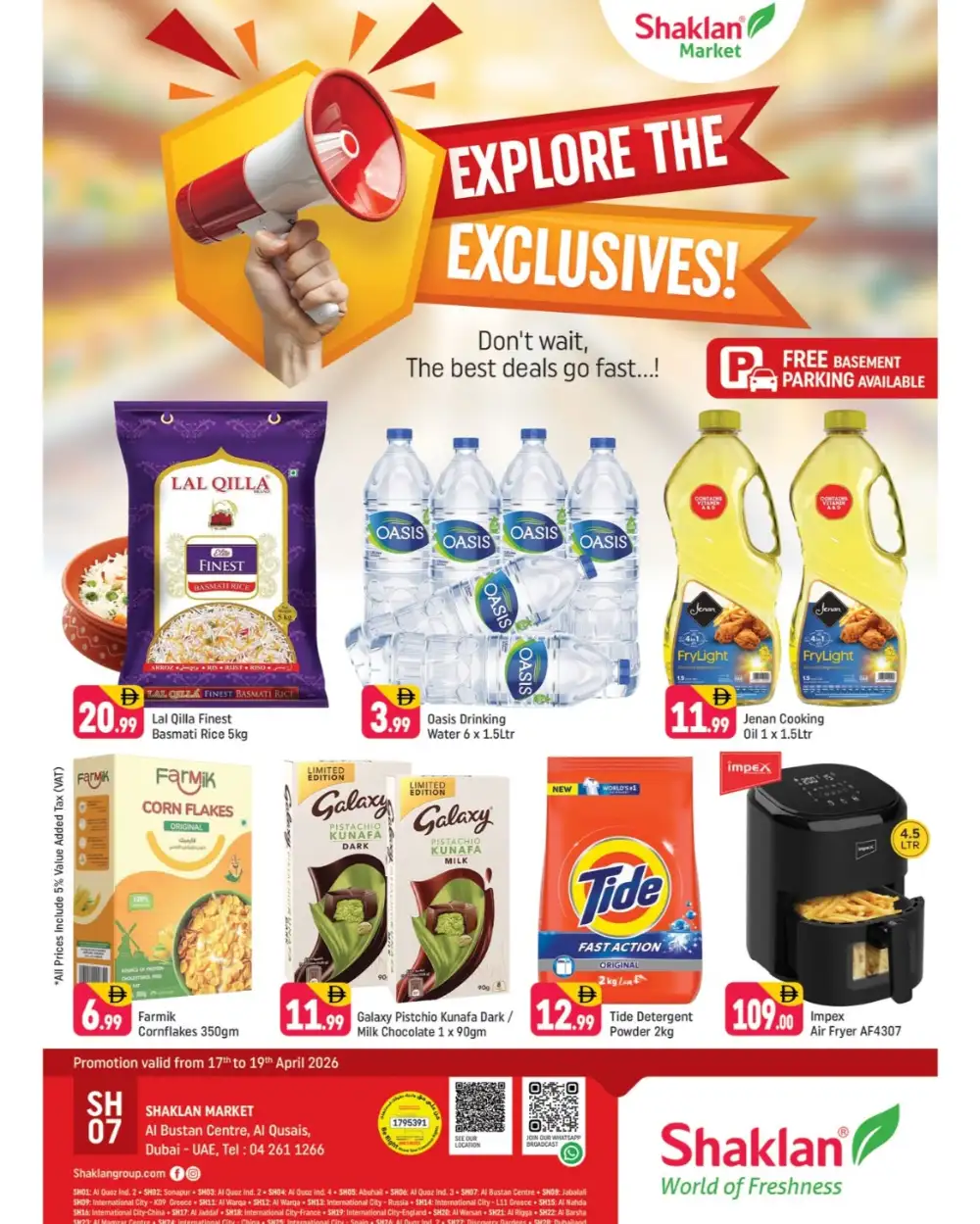 Shaklan Al Qusais Exclusives | Ends Sunday page 1