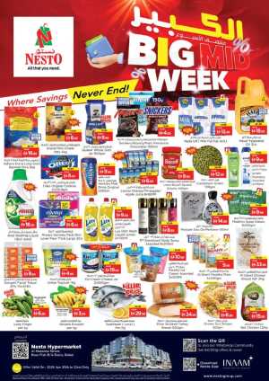 Nesto Deira: Big Mid-Week Savings Up to 50% Off flyer cover