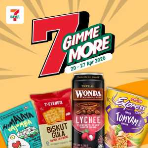 7-Eleven Malaysia: Gimme More Deals flyer cover