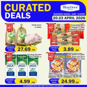 Blue Door Grocer Malaysia: Curated Deals Apr 20-23 flyer cover