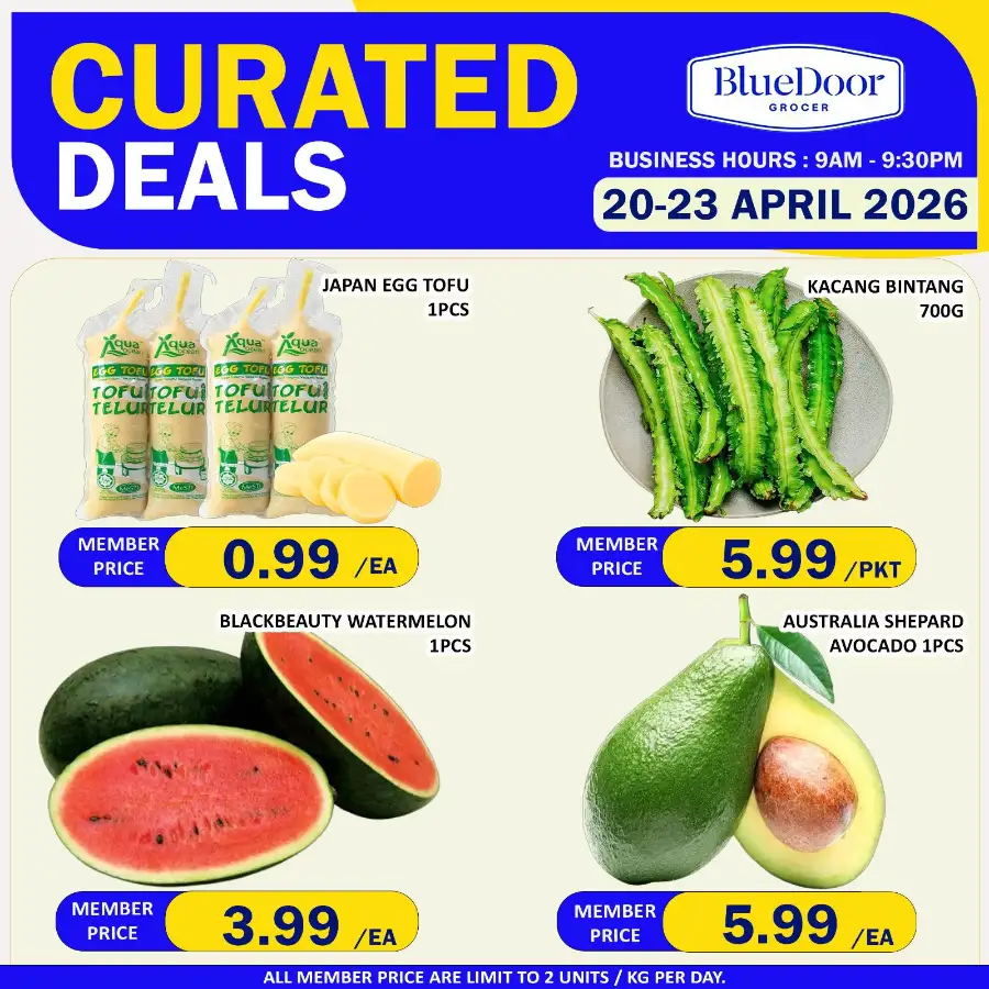 Blue Door Grocer Malaysia: Curated Deals Apr 20-23 page 2