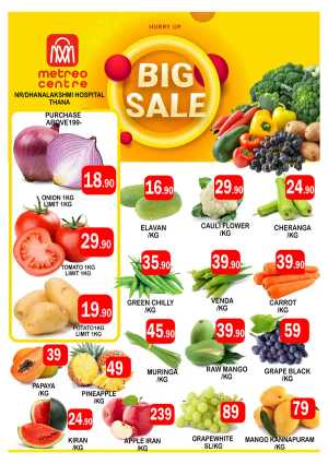 Big sale flyer cover