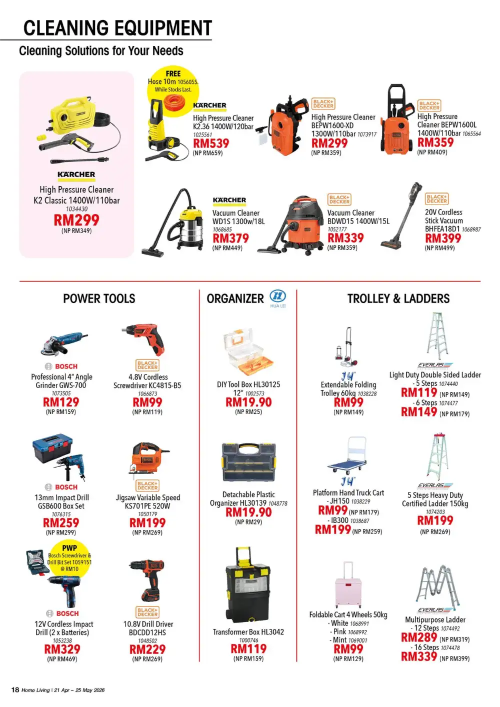 HomePro Malaysia: 60% Off Home Living Sale page 18
