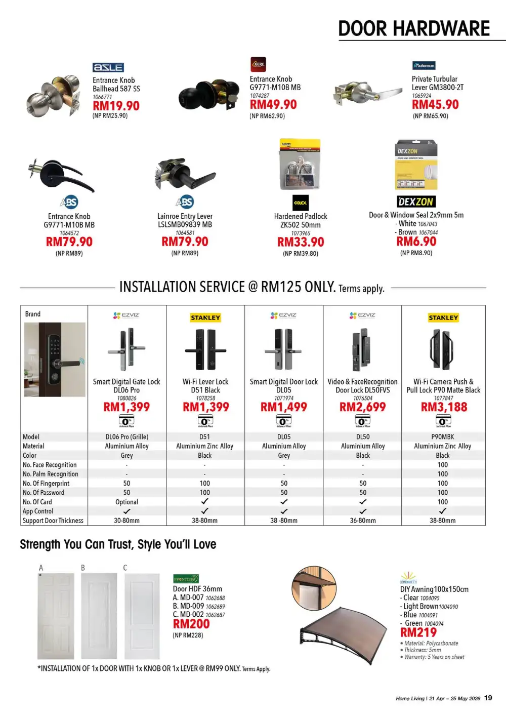 HomePro Malaysia: 60% Off Home Living Sale page 19