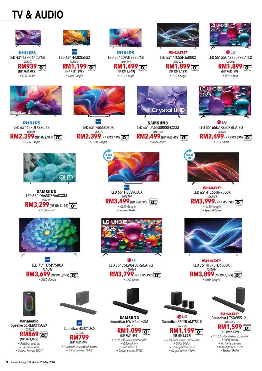 HomePro Malaysia: 60% Off Home Living Sale page 8