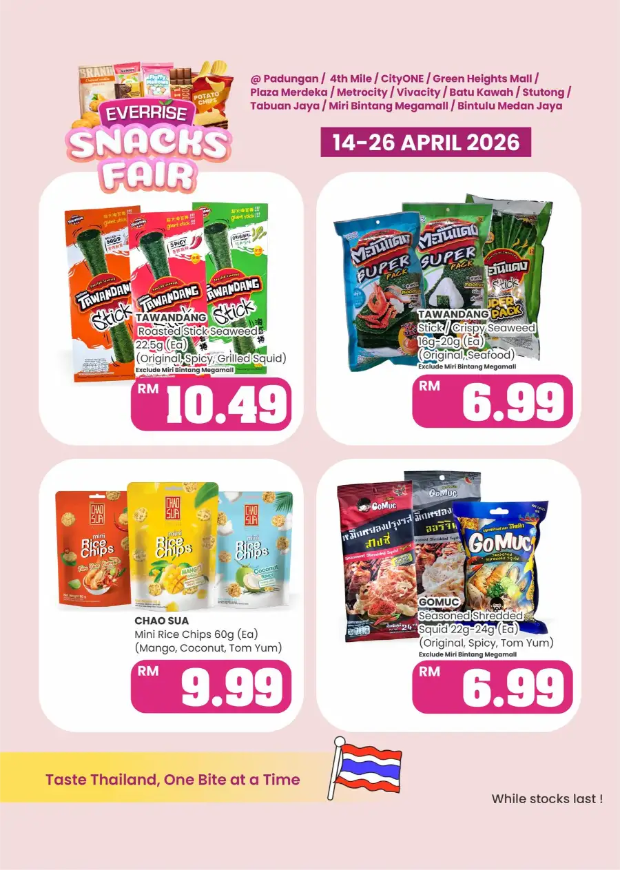 Everrise Snacks Fair: Best Deals in Kuching & Miri page 3