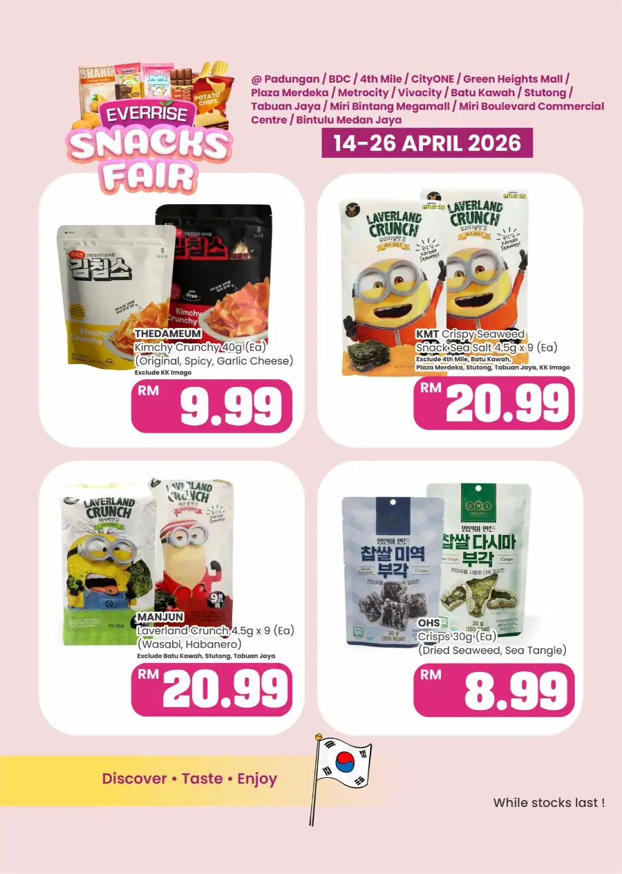 Everrise Snacks Fair: Best Deals in Kuching & Miri page 5