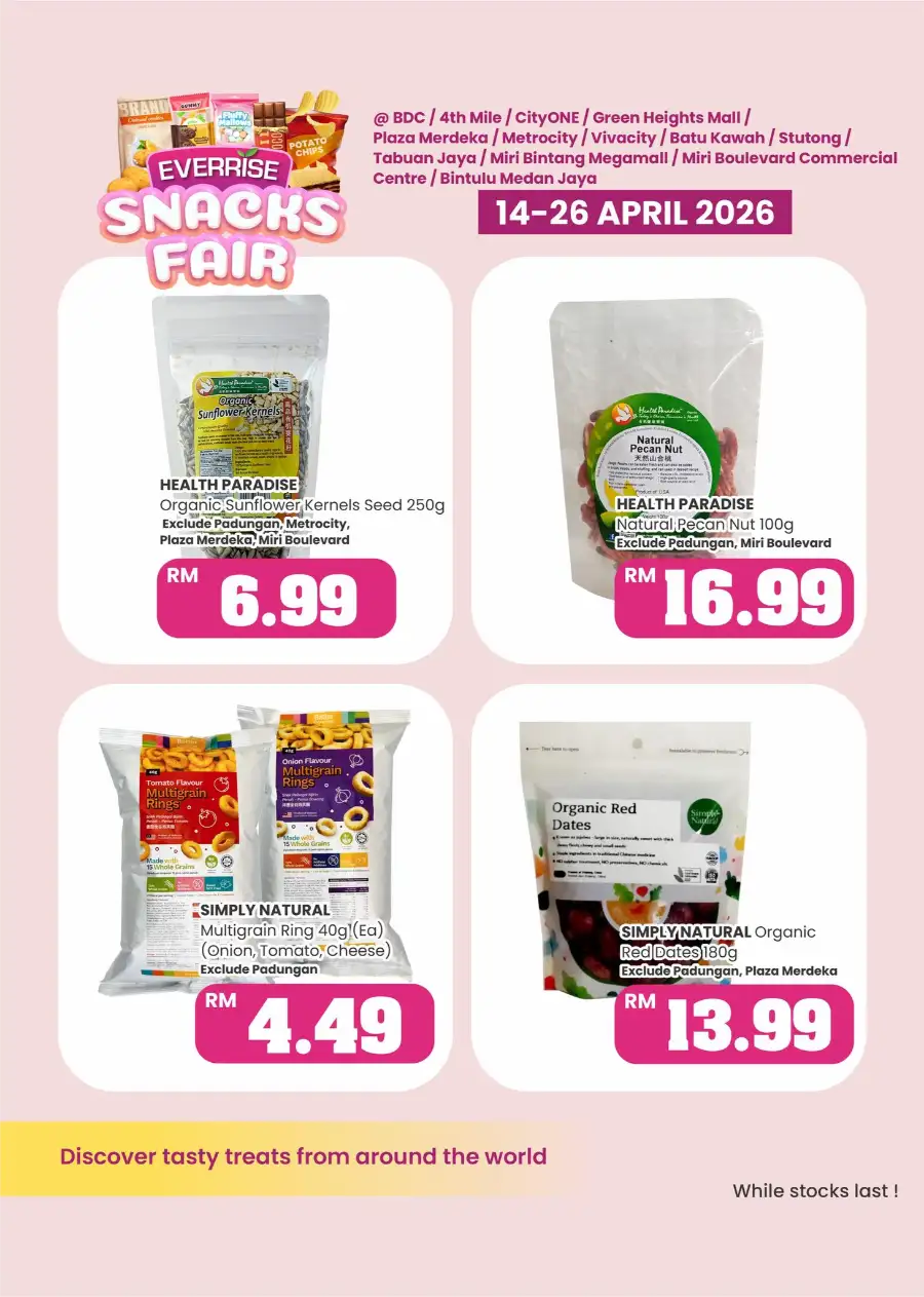 Everrise Snacks Fair: Best Deals in Kuching & Miri page 6