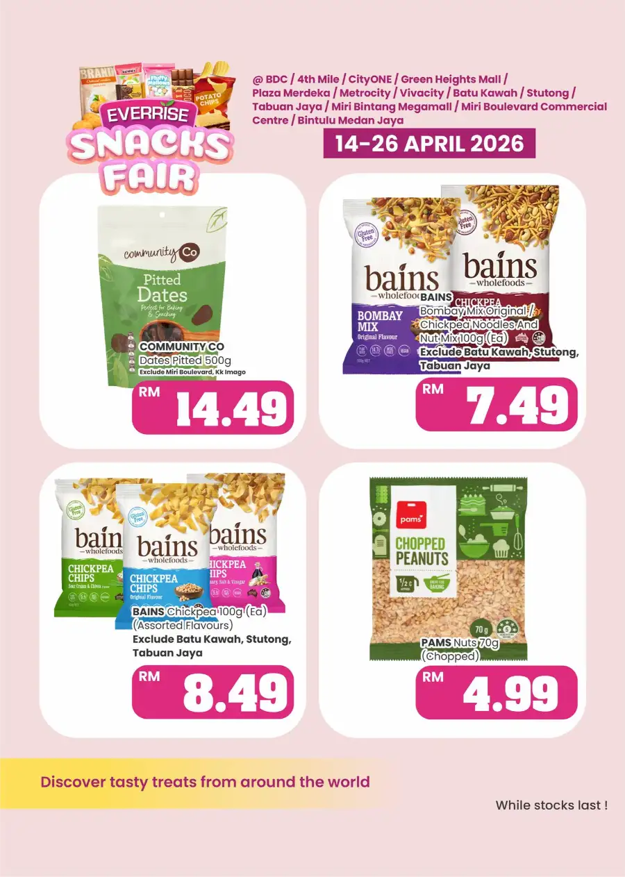 Everrise Snacks Fair: Best Deals in Kuching & Miri page 7