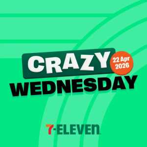 7-Eleven Malaysia: Crazy Wednesday Deals April 22 flyer cover