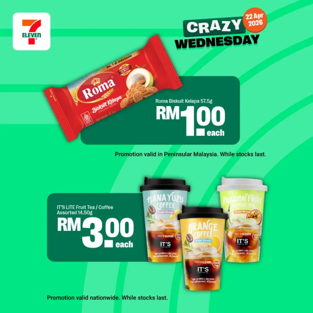 7-Eleven Malaysia: Crazy Wednesday Deals April 22 page 11